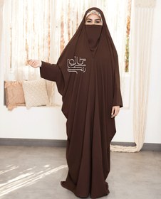 تصویر چادر صدف شکلاتی 
