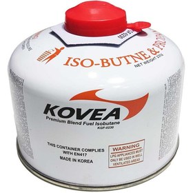 تصویر کپسول گاز 230 گرمی کووآ مدل kg-0230 - قرمز 