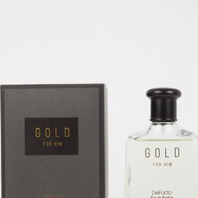 تصویر عطر مردانه Gold for him defacto حجم 100 میلی لیتر 