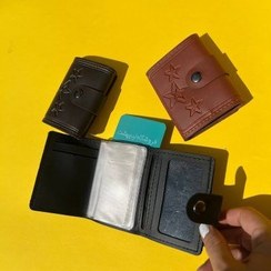 تصویر کیف پول جیبی چرم 