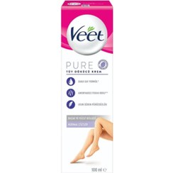 تصویر کرم موبر زنانه ویت اورجینال Veet | Bacak ve Vücut Bölgesi Normal Ciltler 