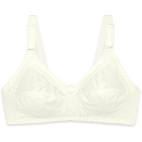 Triumph Elasti Cross + Cotton Non-Wired Bra White  