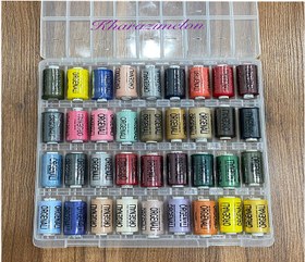 تصویر باکس 36عددی نخ دوخت 