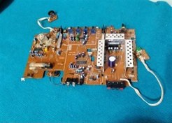 تصویر مدار رادیو آمپیلی فایر دو کانال قدیمی سونی اصلی 