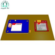 تصویر کتابخانه پکیج ماژول sim800 پارت1 برای آلتیوم دیزاینر 