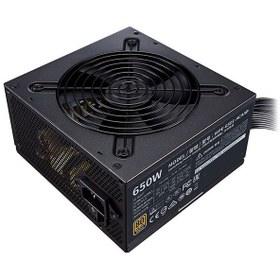 تصویر منبع تغذیه کامپیوتر کولر مستر مدل MWE 650 GOLD V2 FULL MODULAR Cooler Master MWE GOLD 650 - V2 Full Modular 650W Power Supply