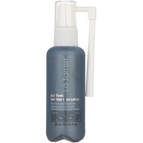 تصویر تونیک مو و ابرو ضد ریزش و محرک رویش لافارر مدل Dry Hair حجم 60 میل 