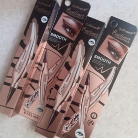 تصویر خط چشم مشکی Gul flower کپی Khat cheshm