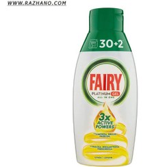 تصویر ژل ماشین ظرفشویی فیریFAiRY مدل Platinum (650میل) FAiRY dishwasher gel platinum model (650 ml)