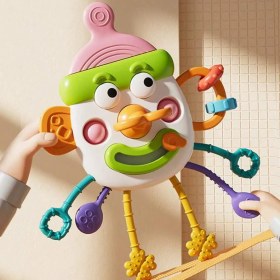 تصویر دندان گیر کودک طرح دلقک مدل 36875 