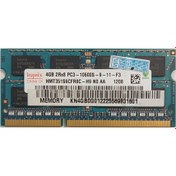 تصویر رم لپ تاپ 4 گیگ Hynix DDR3-PC3 (1333-10600) استوک Hynix DDR3-PC3