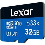 تصویر کارت حافظه MicroSDXC لکسار مدل High Performance 633x ظرفیت 32 گیگابایت Lexar High Performance 633x 32GB A1, UHS-I U1, V10 100MB/s