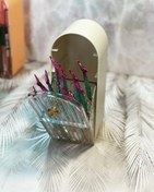 تصویر جامدادی اکرولیک نظم دهنده مداد و براش 