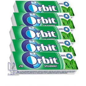 تصویر آدامس اوربیت طعم نعنا بسته ۱۰ عددی 