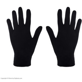 تصویر دستکش مدل 04 - مشکی - M-L 