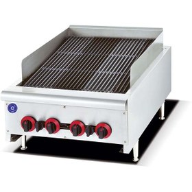 تصویر گریل ذغالی 60 سانت گازی ABA 