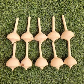 تصویر فرفره چوبی دست ساز طرح 109 