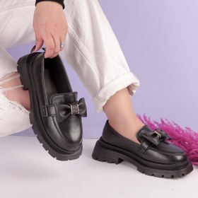 تصویر کفش لوفر دخترانه ورنی سایز ۳۷ تا ۴۰ 