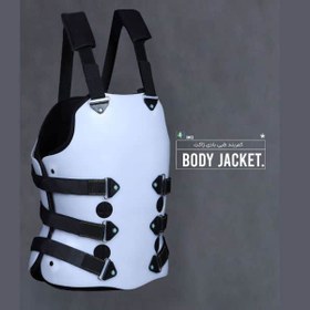 تصویر بریس یا کمربند طبی بادی جکت (Body Jacket) 