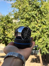 تصویر خوشبو کننده خودرو خورشیدی طرح رینگ و لاستیک 