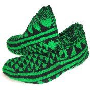 تصویر گیوه کاموایی دست بافت سایز ۳۷ 