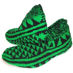 تصویر گیوه کاموایی دست بافت سایز ۳۷ 