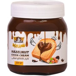 تصویر کرم کاکائو فندقی شیررضا 350 گرمی Sherreza hazelnut cocoa cream 350 grams