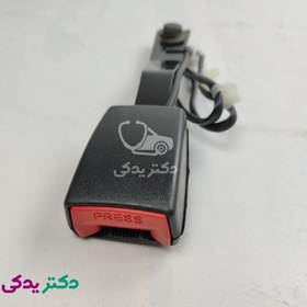 تصویر پریز كمربند صندلی هایما S7 جلو چپ (سمت راننده) شرکتی ایساکو اصل 1360706701 