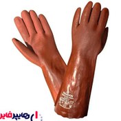 تصویر دستکش ایمنی آزمایشگاهی ضد اسید Acid-Resistant Gloves