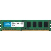 تصویر رم کامپیوتر کروشیال مدل DDR3 1600MHz ظرفیت 8 گیگابایت ا CRUCIAL DDR3 1600MHz 8GB RAM CRUCIAL DDR3 1600MHz 8GB RAM