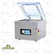 تصویر دستگاه بسته بندی وکیوم رومیزی مدل HVCQ-410T/2A (با تزریق گاز) 