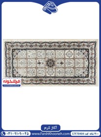 تصویر پشتی طرح آکاژ کرم 700 شانه کد: 70404 