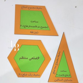 تصویر پک محیط و مساحت 