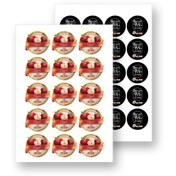 تصویر برچسب و لیبل فوری و تعداد کم 