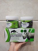 تصویر چسب اپوکسی برند هنزا مدل CH پک 2 کیلویی (طوسی) مناسب تولید روشویی ، نصب خشک ، پله معلق و . . .