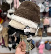 تصویر کلاه باکت خزدار وارداتی 