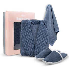 تصویر ست حوله هنرمند مدل آجری 