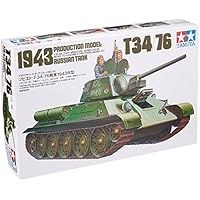 تصویر ماکت تانک تی-34. Tamiya 35059 1/35 Russian T34/76 1943 Tank Plastic Model Kit