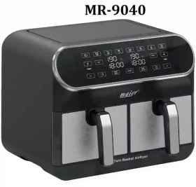 تصویر سرخ کن رژیمی دوقلو 10 لیتری مایر مدل MR-9040 MR-9040