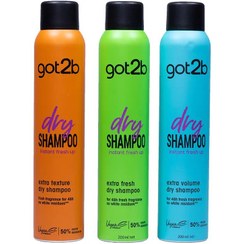 تصویر شامپو خشک شوآرزکوف مدل Got2b حجم دهنده ۲۰۰ میلی لیتر 