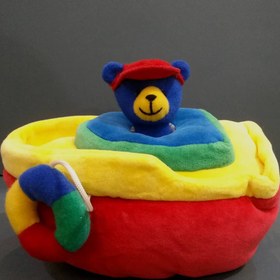 تصویر خرس جغجغه ای 