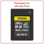 تصویر حافظه سونیSony 240GB CFexpress 4.0 Type A TOUGH Memory Card 