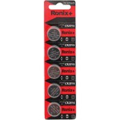 تصویر باتری سکه ای + Ronix مدل CR2016 ا Ronix + Button Cell 3V CR2016 Orginal Ronix + Button Cell 3V CR2016 Orginal