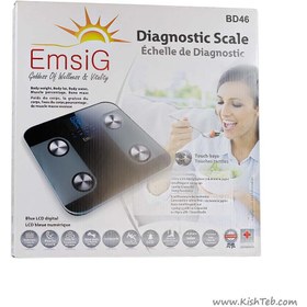 تصویر ترازو تشخیصی امسیگ مدل BD 46 ا Emsig BD 46 Digital Scale Emsig BD 46 Digital Scale