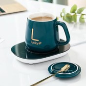 تصویر ماگ هیتردار لاکی سبز/ گالری الماس 