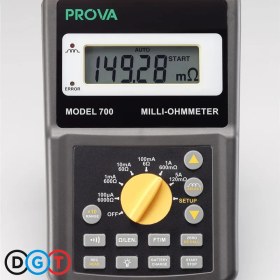 تصویر میلی‌اهم‌متر PROVA-700 | میکرو اهم متر 5 آمپر با دقت بالا 