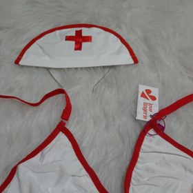تصویر کاستوم پرستاری ۵ تیکه K220 ا لباس خواب پرستاری 5 تیکه لباس خواب پرستاری 5 تیکه