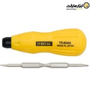 تصویر پیچ گوشتی دو طرفه سان فلگ سه سو (مثلثی) مدل TR-2022 