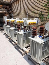 تصویر ترانسفورماتور 50KVA برند ایران ترانسفو transformers