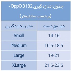 تصویر مچ و شست بند آتل دار اپو کد 3182 Oppo Hand Support Code 3182